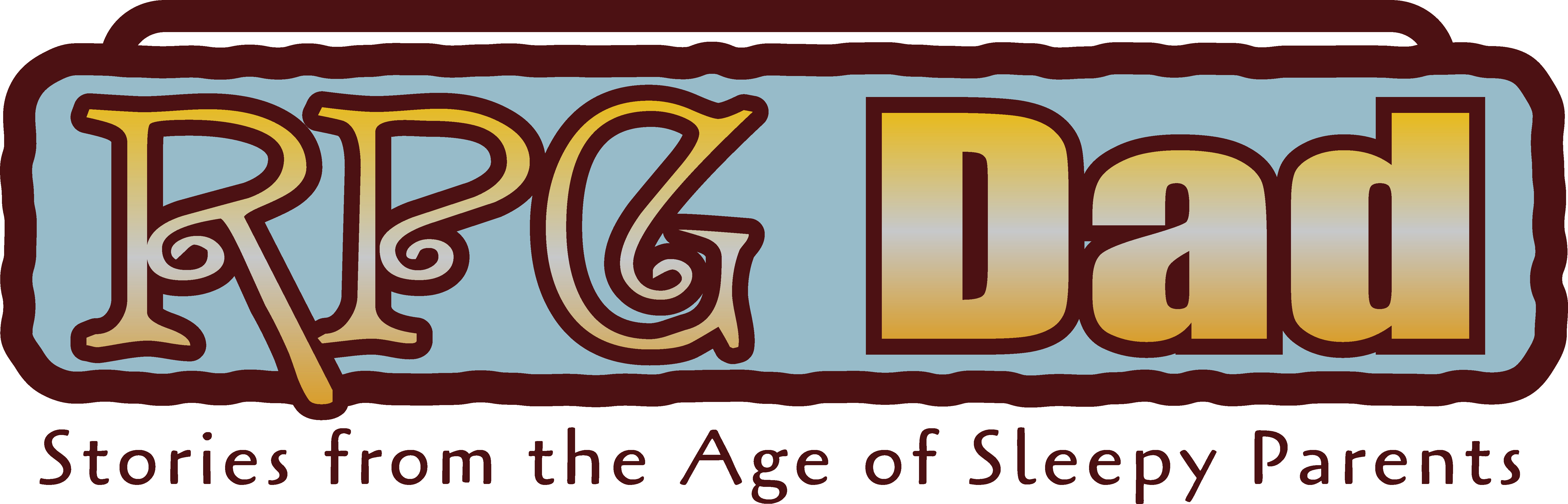 RPG Dad logo -fantasy color